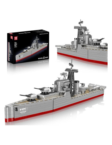 Conjunto de Construcción Acorazado Mould King 10133 1815 Piezas