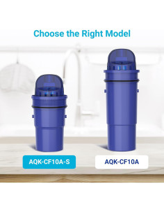 6 Filtros de Agua AQUA CREST para Jarras PUR, Certificado NSF 2