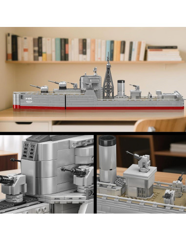 Conjunto de Construcción Acorazado Mould King 10133 1815 Piezas