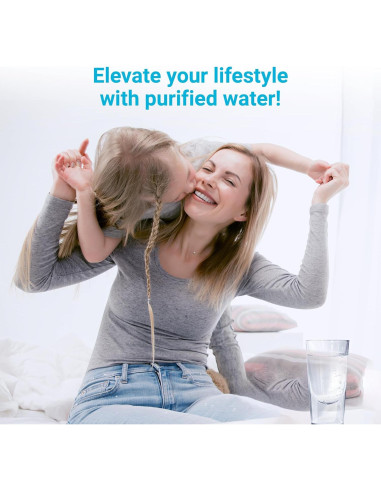 6 Filtros de Agua AQUA CREST para Jarras PUR, Certificado NSF