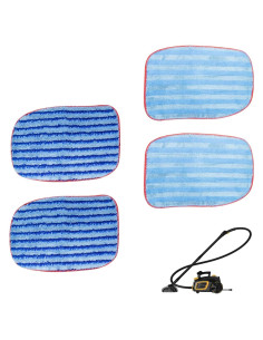 Paquete de 4 almohadillas de microfibra McCulloch A1375-100/101