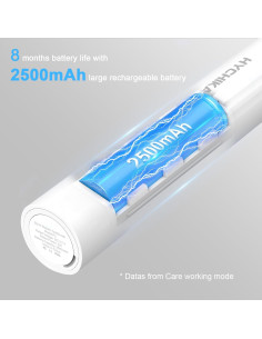 Cepillo de dientes eléctrico HYCHIKA P2 recargable 240 días 2500mAh 2