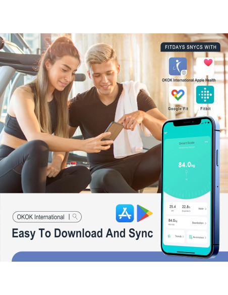 Báscula Digital de Baño Precision Black con Pantalla LCD