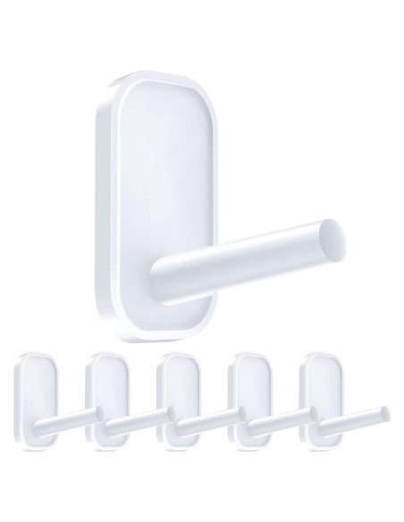 Ganchos Adhesivos INNPLUS Alta Resistencia Paquete de 6