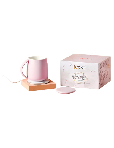 Taza Autocalentable Tease 12oz con Control de Temperatura