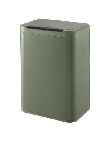 Bote de Basura ELPHECO 20.8L Acero Inoxidable Verde Aguacate