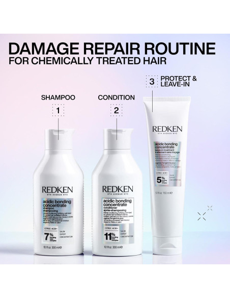 Champú Redken Acidic Bonding Concentrate 300ml - Sin Sulfatos