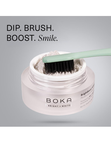 Polvo Blanqueador Dental Boka - Nano Hidroxiapatita 90g