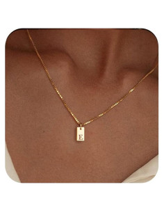 Collar Inicial de Oro 14K para Mujeres - Joyería Personalizada