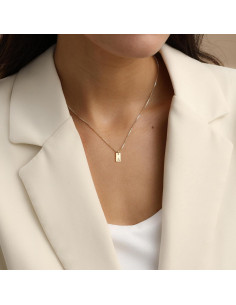 Collar Inicial de Oro 14K para Mujeres - Joyería Personalizada 2