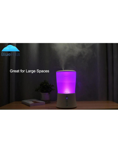 Difusor de Aceite Esencial BlueHills 2000ml Aromaterapia