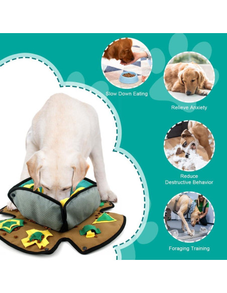 Alfombra de Olfateo AWOOF para Perros 50x50cm Interactiva