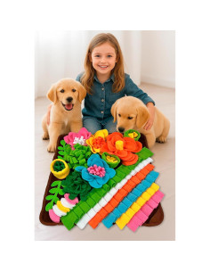 Alfombra de Olfato y Cuenco de Alimentación Lenta Snuffle 39cm 2