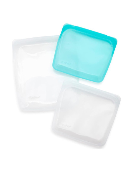Bolsa de Silicona Reutilizable Stasher M Transparente 368g