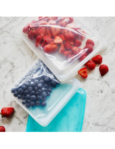 Bolsa de Silicona Reutilizable Stasher M Transparente 368g 2