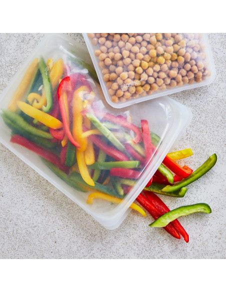 Bolsa de Silicona Reutilizable Stasher M Transparente 368g