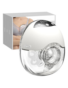 Extractor de Leche Eléctrico LAMSUET Manos Libres 350mmHg