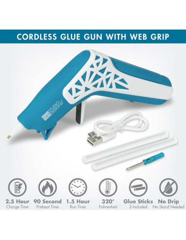 Pistola de Pegamento Inalámbrica SD Studio Designs 10W USB-C