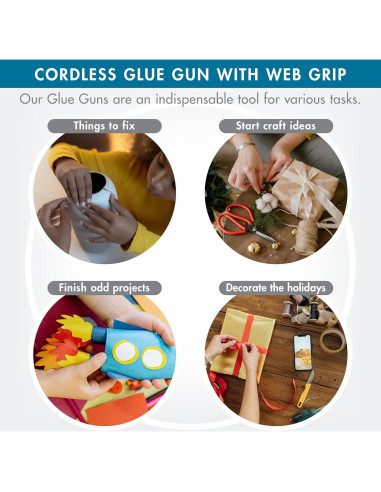 Pistola de Pegamento Inalámbrica SD Studio Designs 10W USB-C