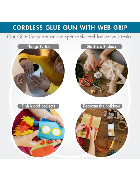 Pistola de Pegamento Inalámbrica SD Studio Designs 10W USB-C