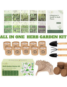 Kit de Jardín de Hierbas de Interior Environet - 10 Variedades Orgánicas 2