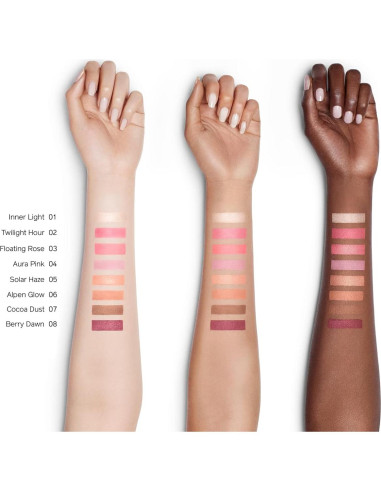 Rubor e Iluminador Shiseido InnerGlow 08 Amanecer Berry 40g