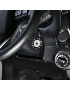 Anillo de Recorte para Llave Toyota Hilux 2015-2021 Fibra de Carbono 2