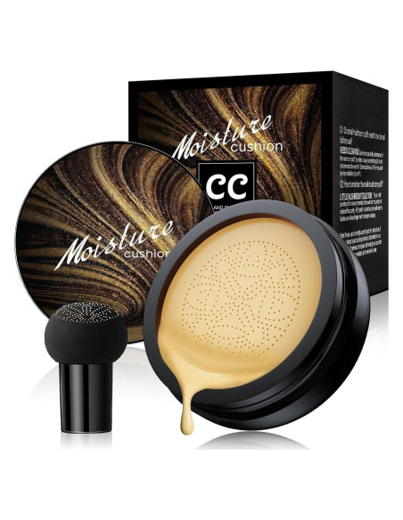 Base de Maquillaje Líquida CC Cream Beige Buff 90.7g con Esponja