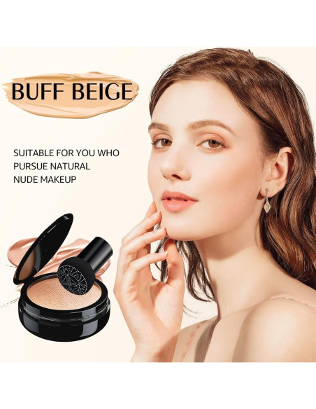 Base de Maquillaje Líquida CC Cream Beige Buff 90.7g con Esponja