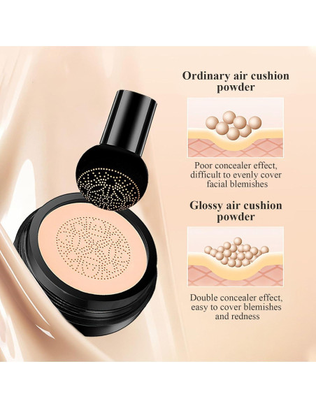 Base de Maquillaje Líquida CC Cream Beige Buff 90.7g con Esponja