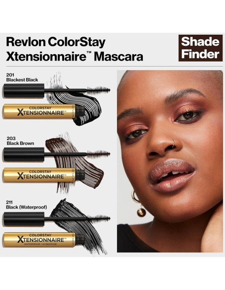 Máscara Alargadora Revlon ColorStay Xtensionnaire 201 Negro