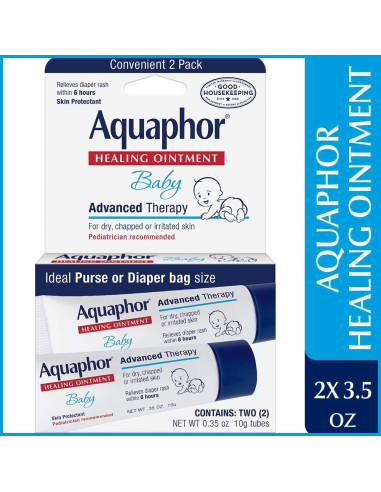 Ungüento Sanador Aquaphor para Bebés 3 Paquetes de 9.92g