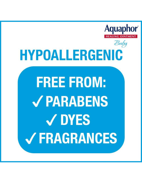 Ungüento Sanador Aquaphor para Bebés 3 Paquetes de 9.92g Ungüento Sanador Aquaphor para Bebés 3 Paquetes de 9.92g