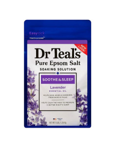 Sal de Epsom con aroma a lavanda Advanced 1360 g