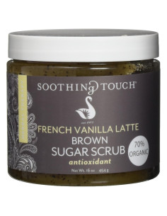 Exfoliante de Azúcar Moreno Orgánico Toque Calmante Vainilla 453g