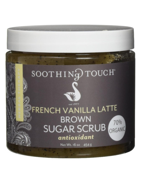 Exfoliante de Azúcar Moreno Orgánico Toque Calmante Vainilla 453g