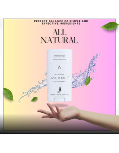 Desodorante Natural BALANCE Cedar del Alpin 117g - Unisex 2