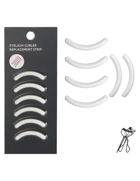 Recargas de Rizadores de Pestañas Silicona Suave 6PCS UXIETIN