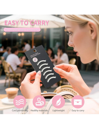 Recargas de Rizadores de Pestañas Silicona Suave 6PCS UXIETIN