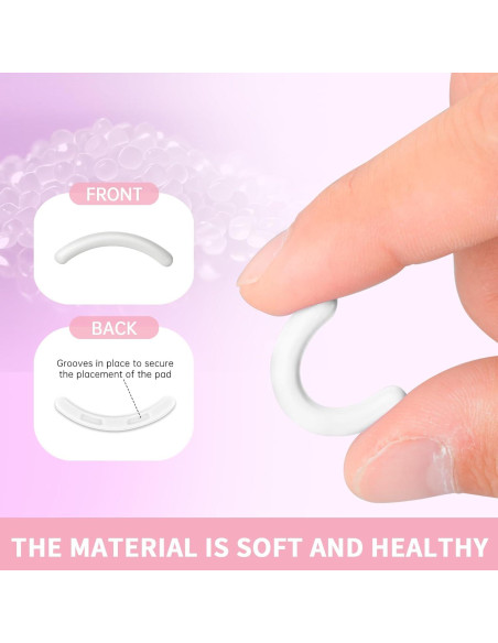 Recargas de Rizadores de Pestañas Silicona Suave 6PCS UXIETIN