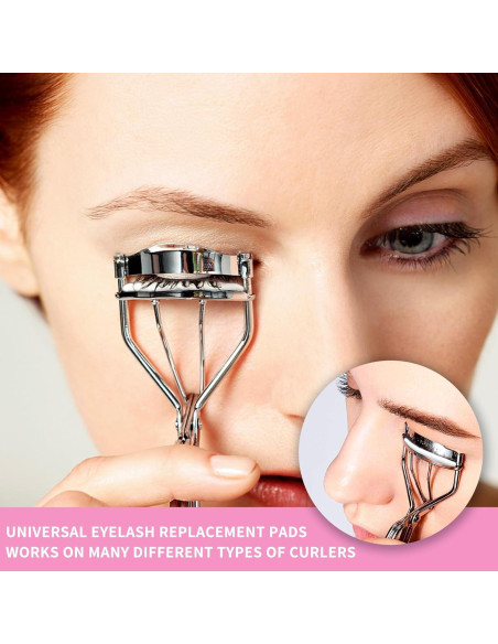 Recargas de Rizadores de Pestañas Silicona Suave 6PCS UXIETIN