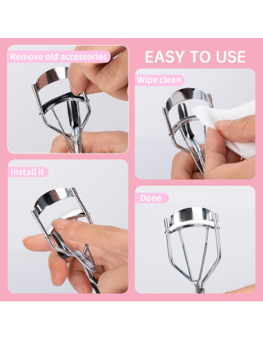 Recargas de Rizadores de Pestañas Silicona Suave 6PCS UXIETIN