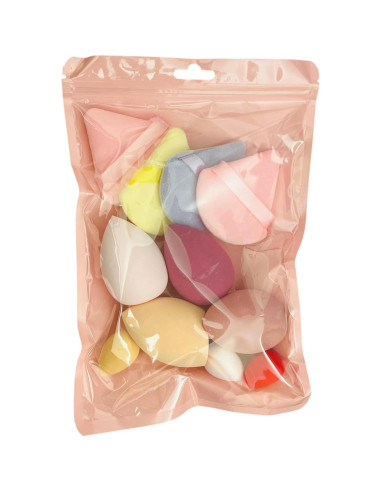 Paquete de 11 Esponjas de Maquillaje Fresh Up - Veganas y Reutilizables