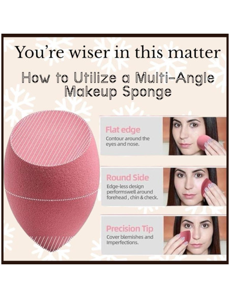 Paquete de 11 Esponjas de Maquillaje Fresh Up - Veganas y Reutilizables