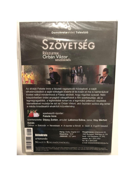 Alianza DVD - Discursos de Viktor Orbán - 127 min - Artamondo