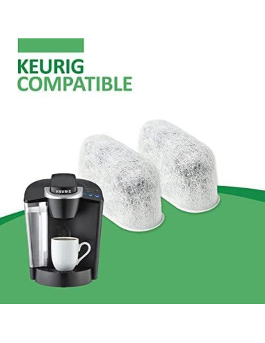 24 Filtros de Agua de Carbón Activado BRENSTEN para Keurig