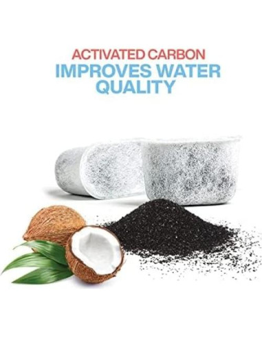 24 Filtros de Agua de Carbón Activado BRENSTEN para Keurig
