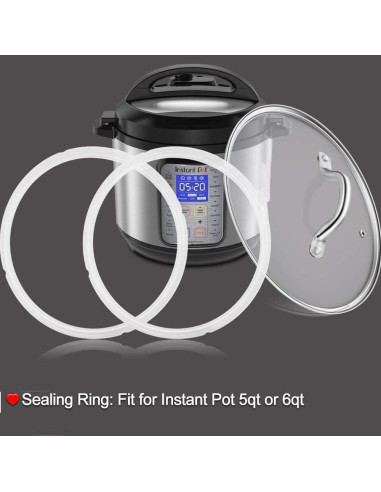 Anillo de Sellado de Silicona ZoneFly 6QT para Instant Pot