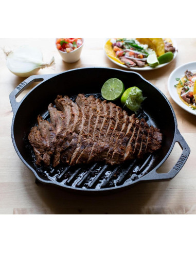 Sartén de Parrilla Lodge 30.48 cm Hierro Fundido Doble Mango