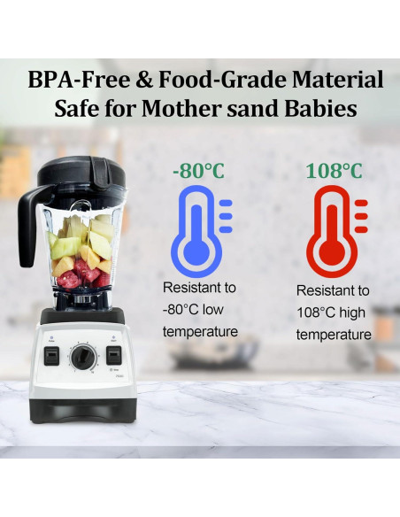 Jarra de Mezcla Cittiwo 1.89L para Licuadora Vitamix